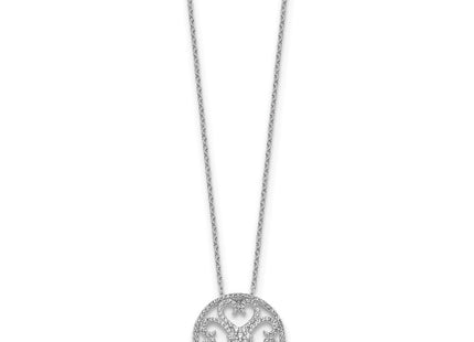 14k White Gold Pendants Style PM4364 - Classique Jewelry Inc.