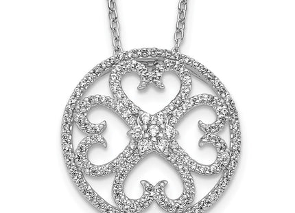 14k White Gold Pendants Style PM4364 - Classique Jewelry Inc.