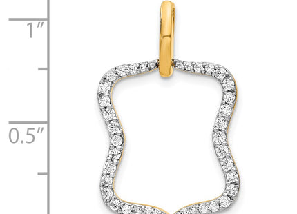 14k Yellow Gold Pendants Style PM4375 - Classique Jewelry Inc.