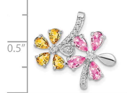 14k White Gold Pendants Style PM4380 - Classique Jewelry Inc.