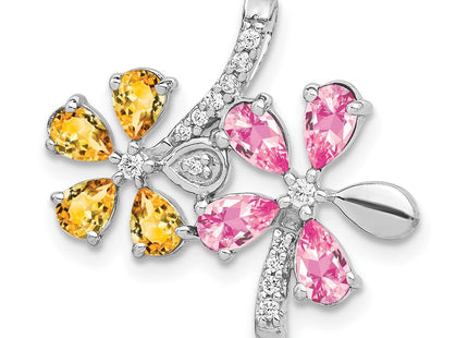 14k White Gold Pendants Style PM4380 - Classique Jewelry Inc.