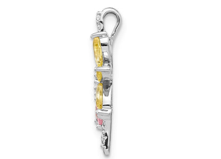 14k White Gold Pendants Style PM4383 - Classique Jewelry Inc.