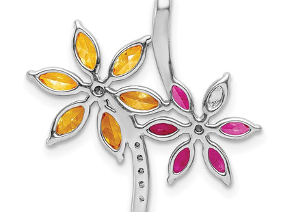 14k White Gold Pendants Style PM4383 - Classique Jewelry Inc.