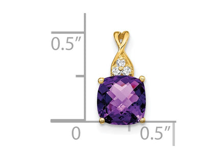14k Yellow Gold Pendants Style PM4393 - Classique Jewelry Inc.