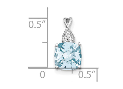14k White Gold Pendants Style PM4393 - Classique Jewelry Inc.