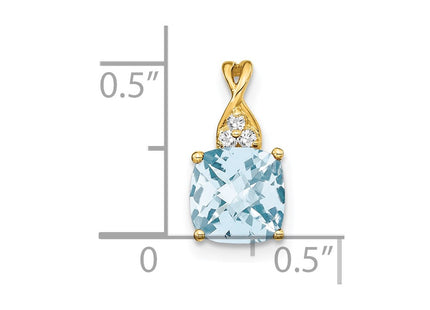 14k Yellow Gold Pendants Style PM4393 - Classique Jewelry Inc.