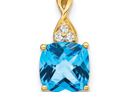 14k Yellow Gold Pendants Style PM4393 - Classique Jewelry Inc.