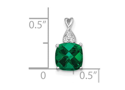 14k White Gold Pendants Style PM4393 - Classique Jewelry Inc.