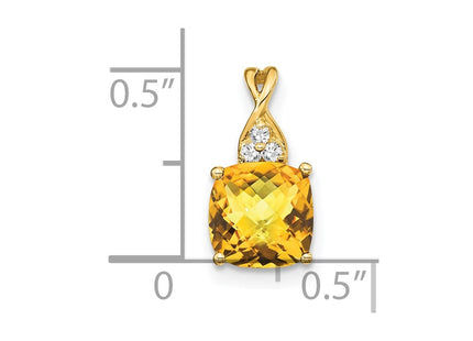 14k Yellow Gold Pendants Style PM4393 - Classique Jewelry Inc.