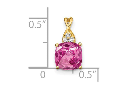 14k Yellow Gold Pendants Style PM4393 - Classique Jewelry Inc.