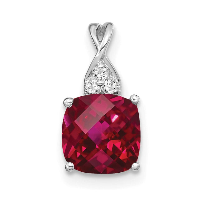 14k White Gold Pendants Style PM4393 - Classique Jewelry Inc.
