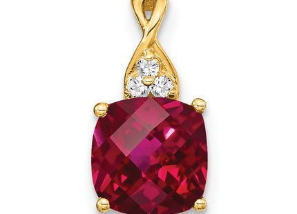 14k Yellow Gold Pendants Style PM4393 - Classique Jewelry Inc.