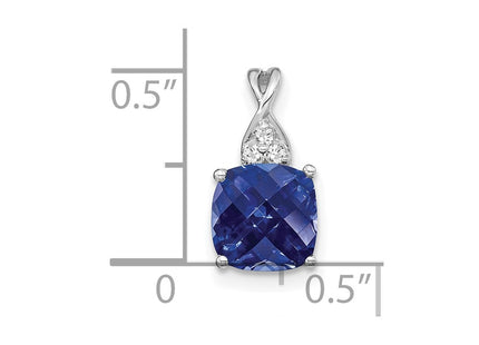 14k White Gold Pendants Style PM4393 - Classique Jewelry Inc.