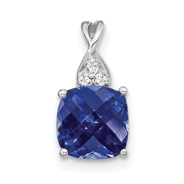 14k White Gold Pendants Style PM4393 - Classique Jewelry Inc.
