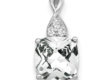 14k White Gold Pendants Style PM4393 - Classique Jewelry Inc.