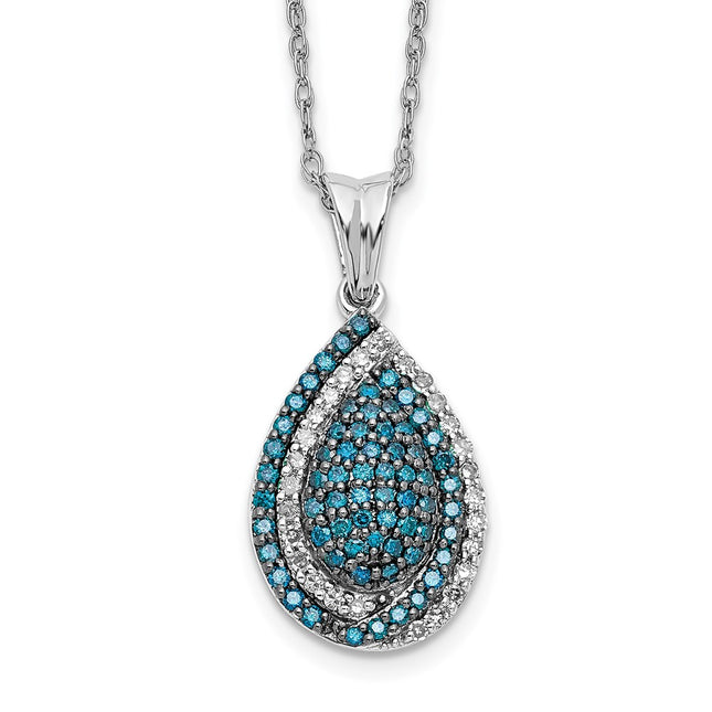 14k White Gold Pendants Style PM4686 - Classique Jewelry Inc.