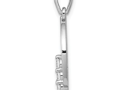 14k White Gold Pendants Style PM4708 - Classique Jewelry Inc.