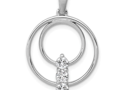 14k White Gold Pendants Style PM4708 - Classique Jewelry Inc.