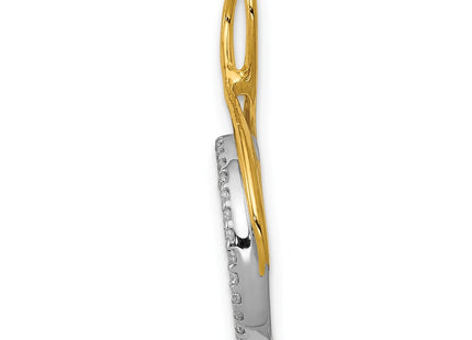 14k Two-tone Chains Style PM4723 - Classique Jewelry Inc.