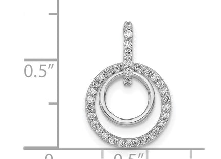 14k White Gold Pendants Style PM4727 - Classique Jewelry Inc.
