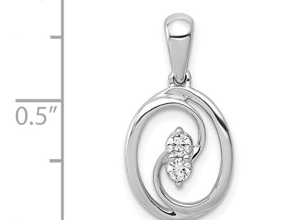 14k White Gold Pendants Style PM4728 - Classique Jewelry Inc.