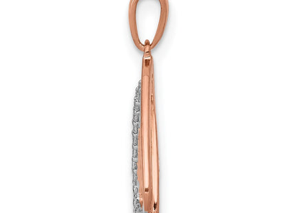 14k Rose Gold Pendants Style PM4737 - Classique Jewelry Inc.