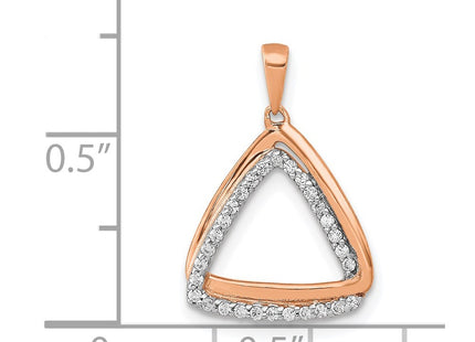 14k Rose Gold Pendants Style PM4737 - Classique Jewelry Inc.