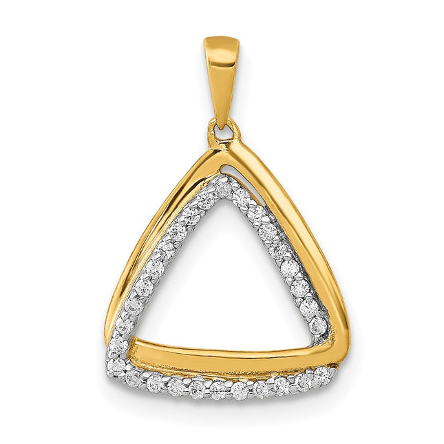 14k Yellow Gold Pendants Style PM4737 - Classique Jewelry Inc.