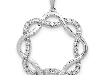 14k White Gold Pendants Style PM4738 - Classique Jewelry Inc.