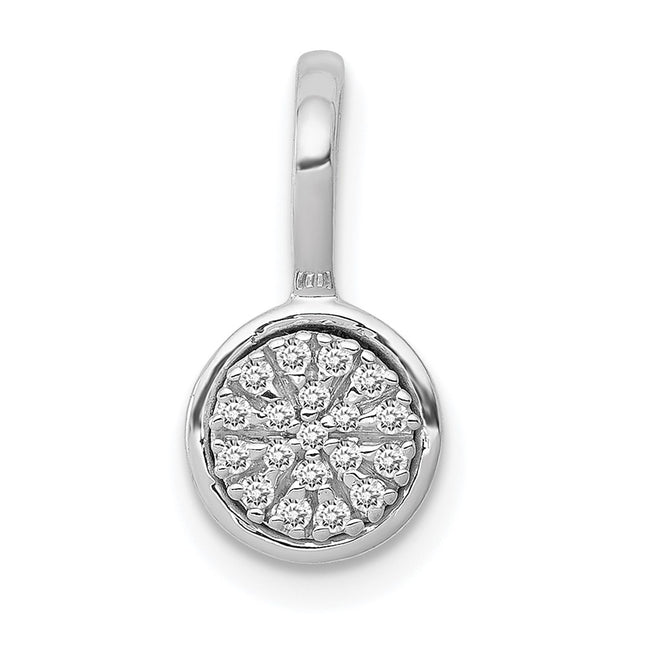 14k White Gold Pendants Style PM4743 - Classique Jewelry Inc.