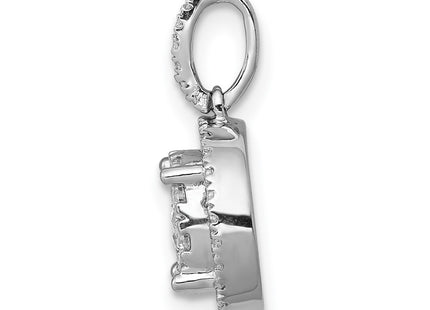 14k White Gold Pendants Style PM4744 - Classique Jewelry Inc.