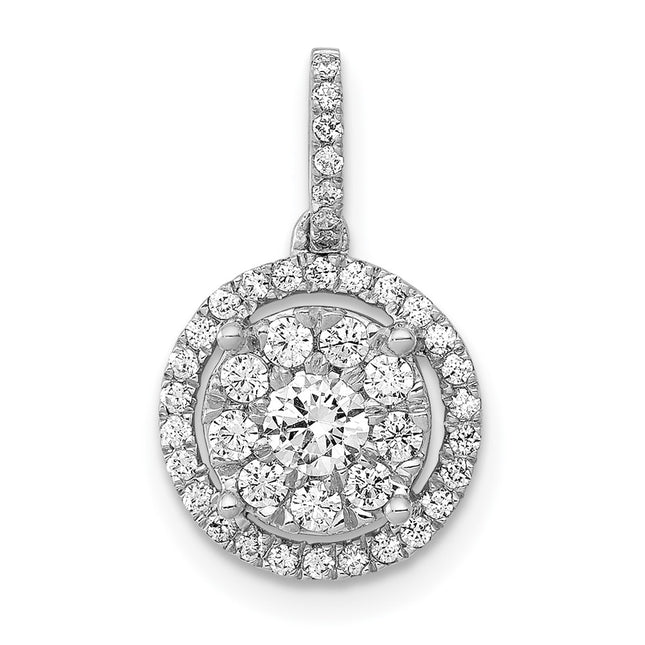 14k White Gold Pendants Style PM4744 - Classique Jewelry Inc.