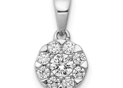 14k White Gold Pendants Style PM4746 - Classique Jewelry Inc.