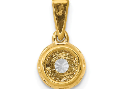 14k Yellow Gold Pendants Style PM4746 - Classique Jewelry Inc.