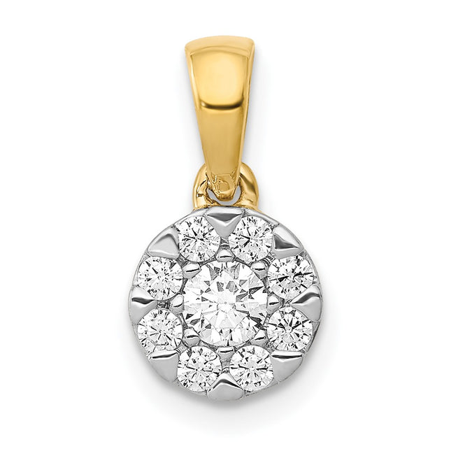 14k Yellow Gold Pendants Style PM4746 - Classique Jewelry Inc.