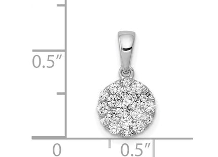 14k White Gold Pendants Style PM4747 - Classique Jewelry Inc.