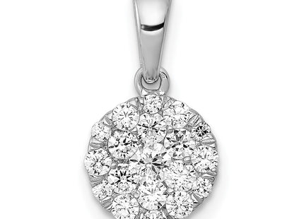 14k White Gold Pendants Style PM4747 - Classique Jewelry Inc.