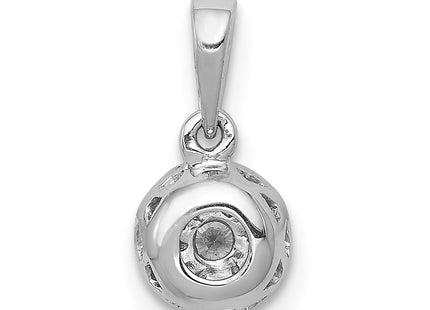 14k White Gold Pendants Style PM4748 - Classique Jewelry Inc.