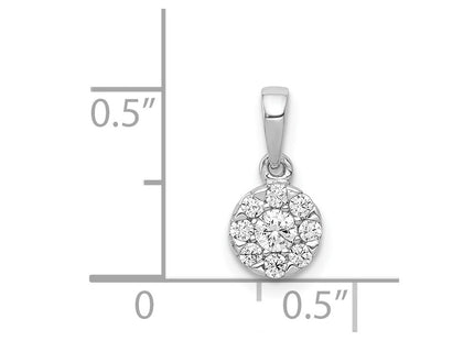 14k White Gold Pendants Style PM4748 - Classique Jewelry Inc.