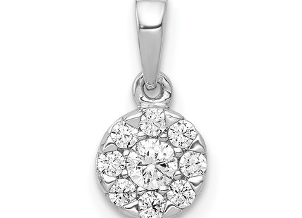 14k White Gold Pendants Style PM4748 - Classique Jewelry Inc.