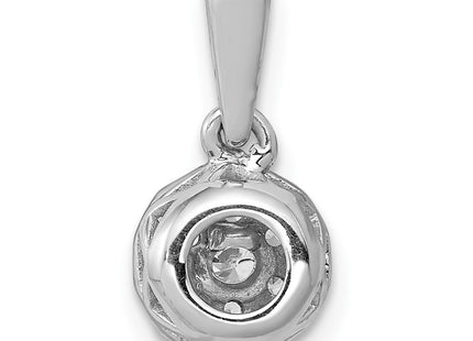 14k White Gold Pendants Style PM4749 - Classique Jewelry Inc.
