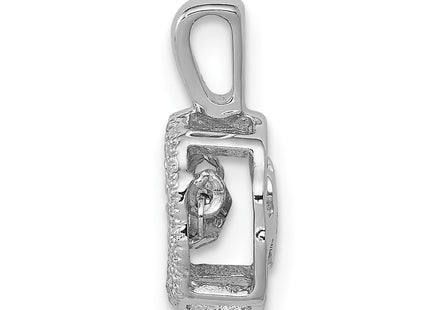14k White Gold Pendants Style PM4759 - Classique Jewelry Inc.
