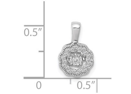 14k White Gold Pendants Style PM4759 - Classique Jewelry Inc.