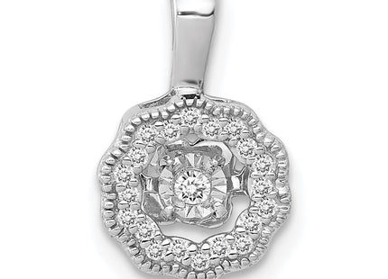 14k White Gold Pendants Style PM4759 - Classique Jewelry Inc.
