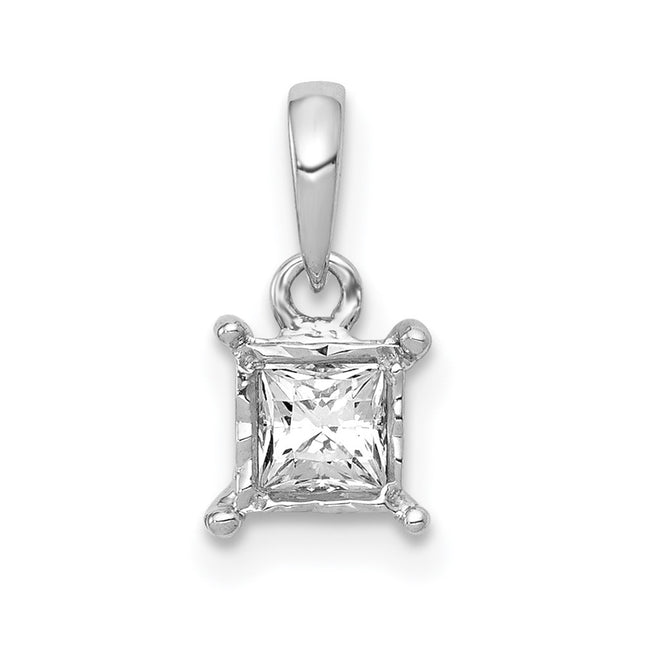 14k White Gold Pendants Style PM4761 - Classique Jewelry Inc.
