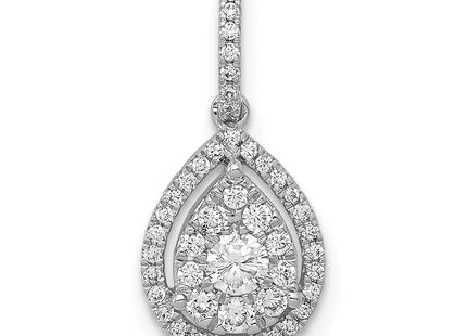 14k White Gold Pendants Style PM4776 - Classique Jewelry Inc.