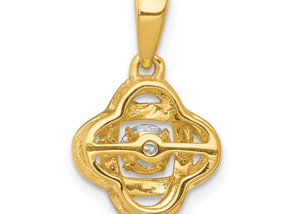 14k Yellow Gold Pendants Style PM4785 - Classique Jewelry Inc.
