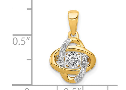 14k Yellow Gold Pendants Style PM4785 - Classique Jewelry Inc.