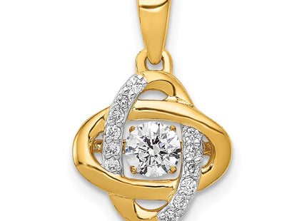 14k Yellow Gold Pendants Style PM4785 - Classique Jewelry Inc.