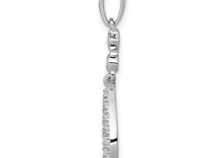 14k White Gold Pendants Style PM4798 - Classique Jewelry Inc.